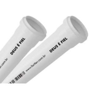 Tubo para Esgoto 100mm 6M Fortlev