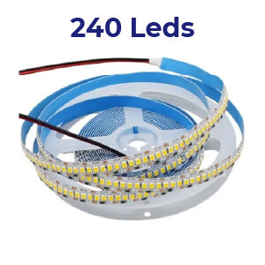 Mangueira de Led 3000k c/ 240 Leds a Metro