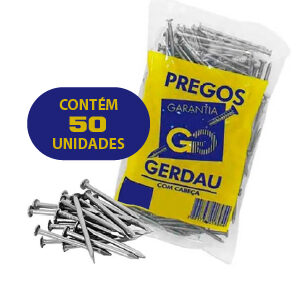 Pregos para Telha 18x30 c/50 Gerdau