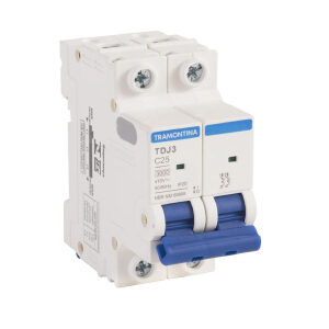 Disjuntor Bifásico 25amp Tramontina